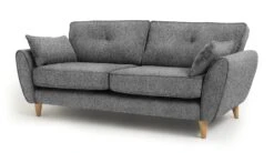 Habitat Isla 3 Seater Fabric Sofa - Grey -Habitat 2207375 R Z002A