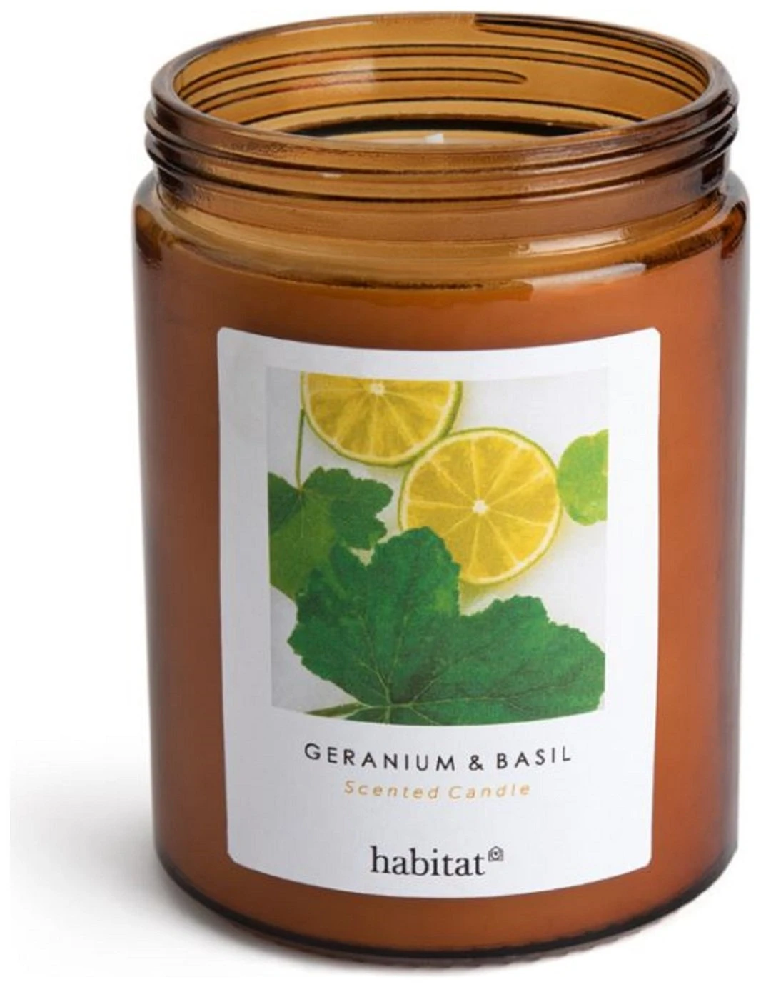 Habitat Scented Jar Candle - Geranium & Basil 6 Habitat Scented Jar Candle - Geranium & Basil - Image 4
