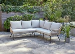 Habitat Malta 6 Seater Rattan Effect Garden Corner Sofa Set 21 Habitat Malta 6 Seater Rattan Effect Garden Corner Sofa Set -Habitat 2258032 R Z006C