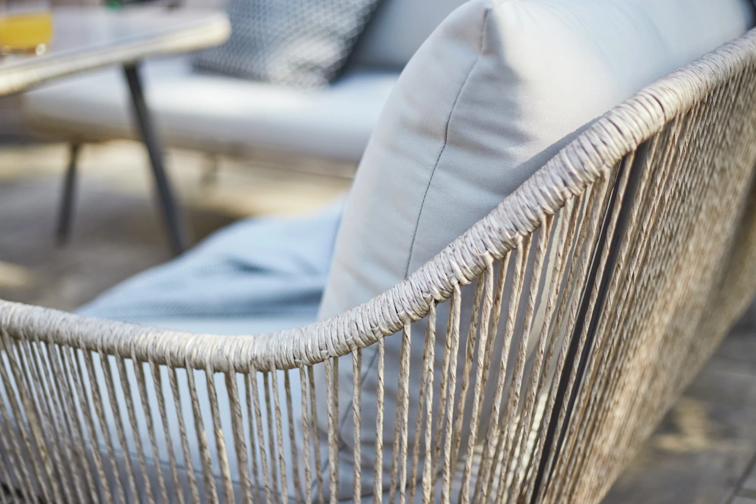 Habitat Malta 6 Seater Rattan Effect Garden Corner Sofa Set 13 Habitat Malta 6 Seater Rattan Effect Garden Corner Sofa Set - Image 11