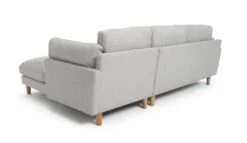 Habitat Salome Fabric Right Hand Corner Chaise Sofa - Grey -Habitat 2654344 R Z004A
