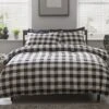 Habitat Gingham Check Black & White Bedding Set - Single -Habitat 2656500 R Z001C