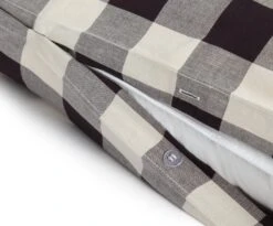 Habitat Gingham Check Black & White Bedding Set - Single -Habitat 2656500 R Z003A