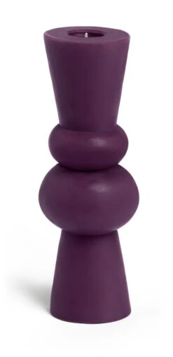 Habitat Turned Shaped Large Candle - Unscented 8 Habitat Turned Shaped Large Candle - Unscented -Habitat 2721143 R Z002A