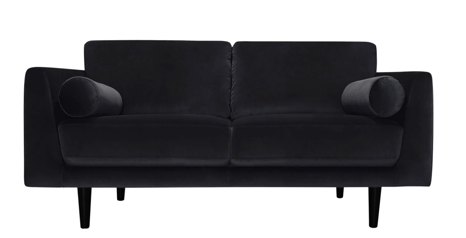 Habitat Jacob Fabric 3 Seater Sofa - Black 3 Habitat Jacob Fabric 3 Seater Sofa - Black
