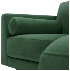 Habitat Jacob Velvet Right Hand Corner Sofa - Emerald Green -Habitat 2910291 R Z010A