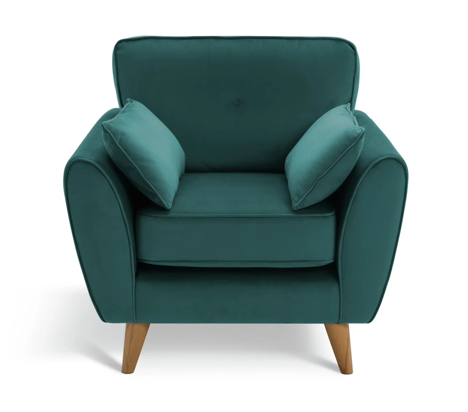 Habitat Iris Fabric Armchair - Teal 3 Habitat Iris Fabric Armchair - Teal