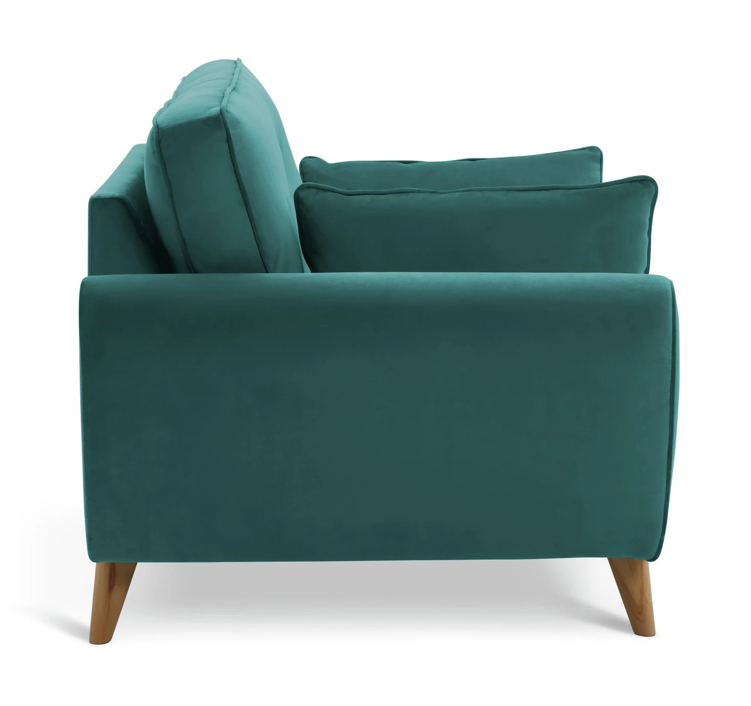 Habitat Iris Fabric Armchair - Teal 6 Habitat Iris Fabric Armchair - Teal - Image 4