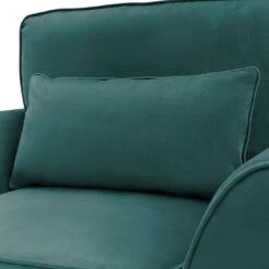 Habitat Iris Fabric Armchair - Teal 15 Habitat Iris Fabric Armchair - Teal -Habitat 2910576 R Z008A