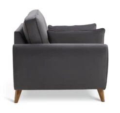 Habitat Iris Fabric Armchair - Grey -Habitat 2910600 R Z004A