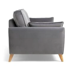 Habitat Iris Fabric 3 Seater Sofa - Grey 16 Habitat Iris Fabric 3 Seater Sofa - Grey -Habitat 2910710 R Z004A