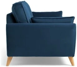Habitat Iris Fabric 3 Seater Sofa - Navy -Habitat 2910734 R Z004A