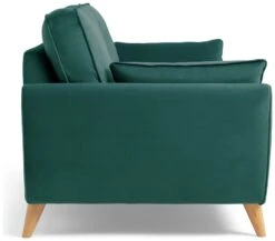 Habitat Iris Fabric 3 Seater Sofa - Teal 16 Habitat Iris Fabric 3 Seater Sofa - Teal -Habitat 2910772 R Z004A