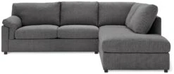 Habitat Florence Fabric Right Hand Corner Chaise Sofa - Grey -Habitat 2914187 R Z003A