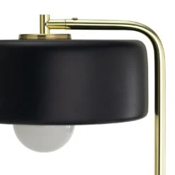 Habitat Minah Iron LED Table Lamp - Black & Brass -Habitat 2990297 R Z003A