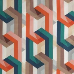 Habitat Cotton Chain Print Multicolor Bedding Set - Single -Habitat 2997733 R Z002A