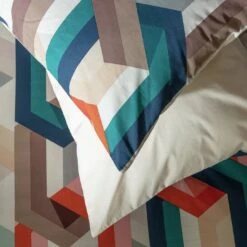 Habitat Cotton Chain Print Multicolor Bedding Set - Single -Habitat 2997733 R Z004A