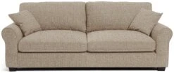 Habitat Lisbon Fabric 4 Seater Sofa - Beige