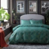Habitat Geo Jacquard Teal Bedding Set - Double -Habitat 3036734 R Z001A
