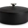 Habitat 3.3 Litre Cast Iron Casserole Dish - Black -Habitat 3065248 R Z001A