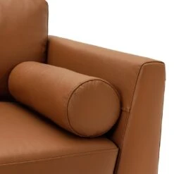Habitat Jackson Leather Left Corner Chaise Sofa - Tan -Habitat 3102486 R Z010A