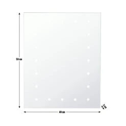 Habitat Ashbourne LED Bathroom Mirror -Habitat 3123939 R Z020A