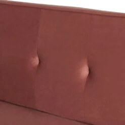 Habitat Odeon 2 Seater Velvet Clic Clac Sofa Bed - Pink 12 Habitat Odeon 2 Seater Velvet Clic Clac Sofa Bed - Pink -Habitat 3188895 R Z005A