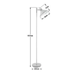 Habitat Skandi Floor Lamp - Grey -Habitat 3204274 R Z020A