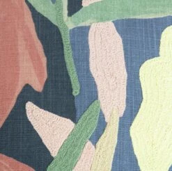 Habitat Embroidered Floral Cushion - Multicolor - 43X43cm -Habitat 3281682 R B001