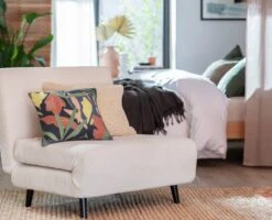 Habitat Embroidered Floral Cushion - Multicolor - 43X43cm -Habitat 3281682 R Z001C