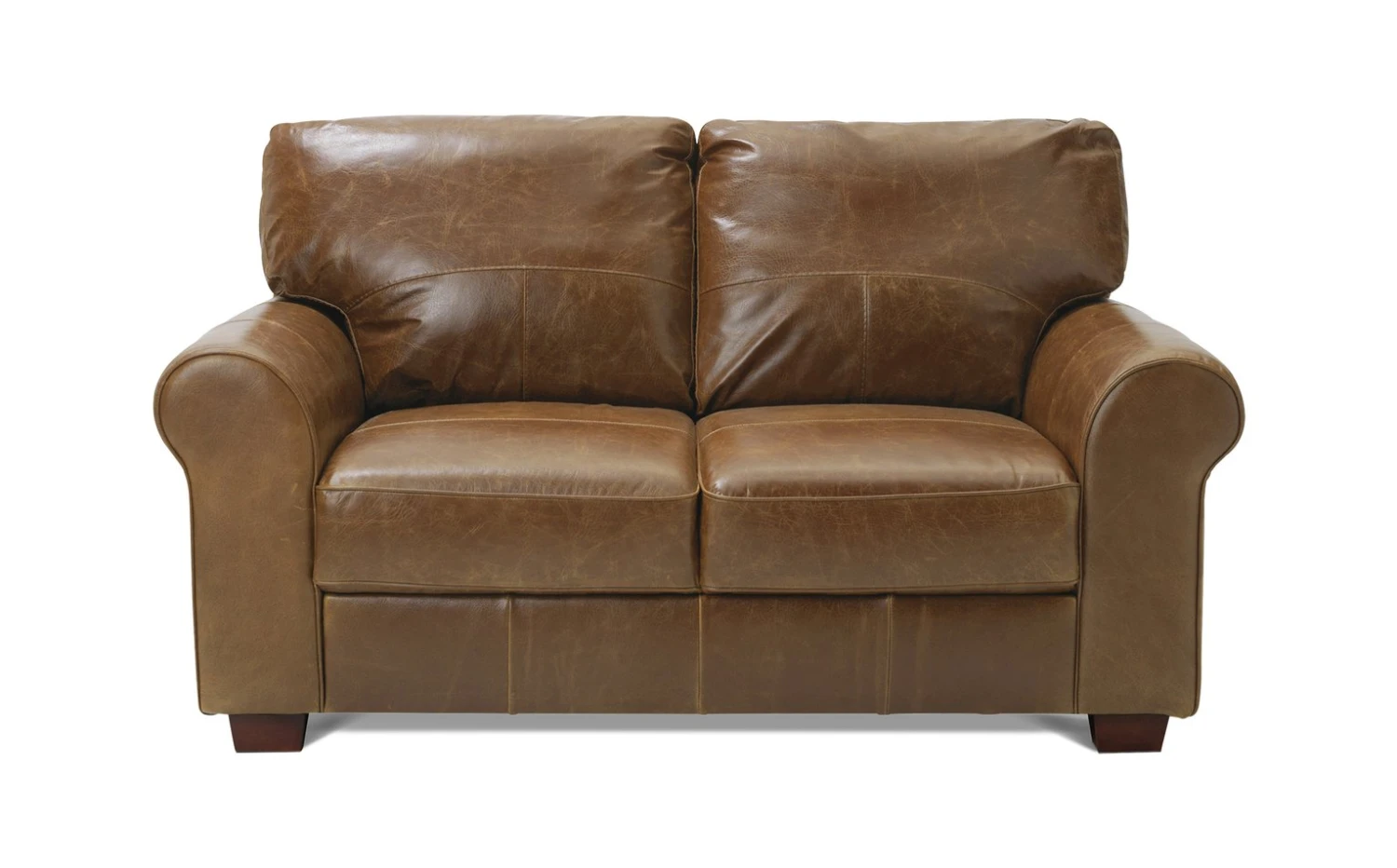Habitat Salisbury Leather 2 Seater Sofa - Tan 3 Habitat Salisbury Leather 2 Seater Sofa - Tan