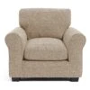 Habitat Lisbon Fabric Armchair - Beige -Habitat 3372357 R Z001A