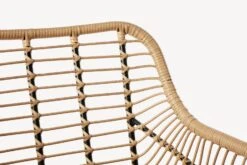 Habitat Ross Rattan Effect Garden Chair - Natural -Habitat 3412688 R Z004A