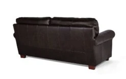 Habitat Salisbury Leather 3 Seater Sofa - Chocolate -Habitat 3553516 R Z003A