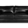 Habitat Salisbury Leather 3 Seater Sofa - Black -Habitat 3568604 R Z001A