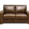 Habitat Eton Leather 2 Seater Sofa - Tan -Habitat 3574478 R Z001A