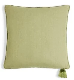 Habitat Embroidered Palm Cushion - Green -43X43cm -Habitat 3989290 R Z002A