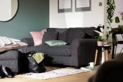 Habitat Lisbon Small Double Fabric Sofa Bed - Beige -Habitat 4014009 R Z001C