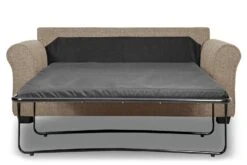 Habitat Lisbon Small Double Fabric Sofa Bed - Beige -Habitat 4014009 R Z004A