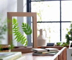 Habitat Mango Wood Picture Frame - Natural - 29x24cm -Habitat 4014353 R Z001C