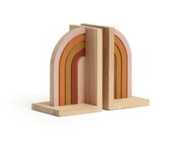 Habitat Kids Rainbow Bookends - Multicoloured -Habitat 4017824 R Z002A