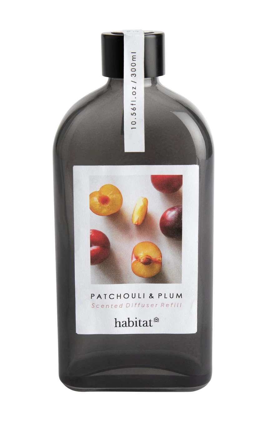 Habitat 300ml Diffuser Refill - Patchouli & Plum 3 Habitat 300ml Diffuser Refill - Patchouli & Plum