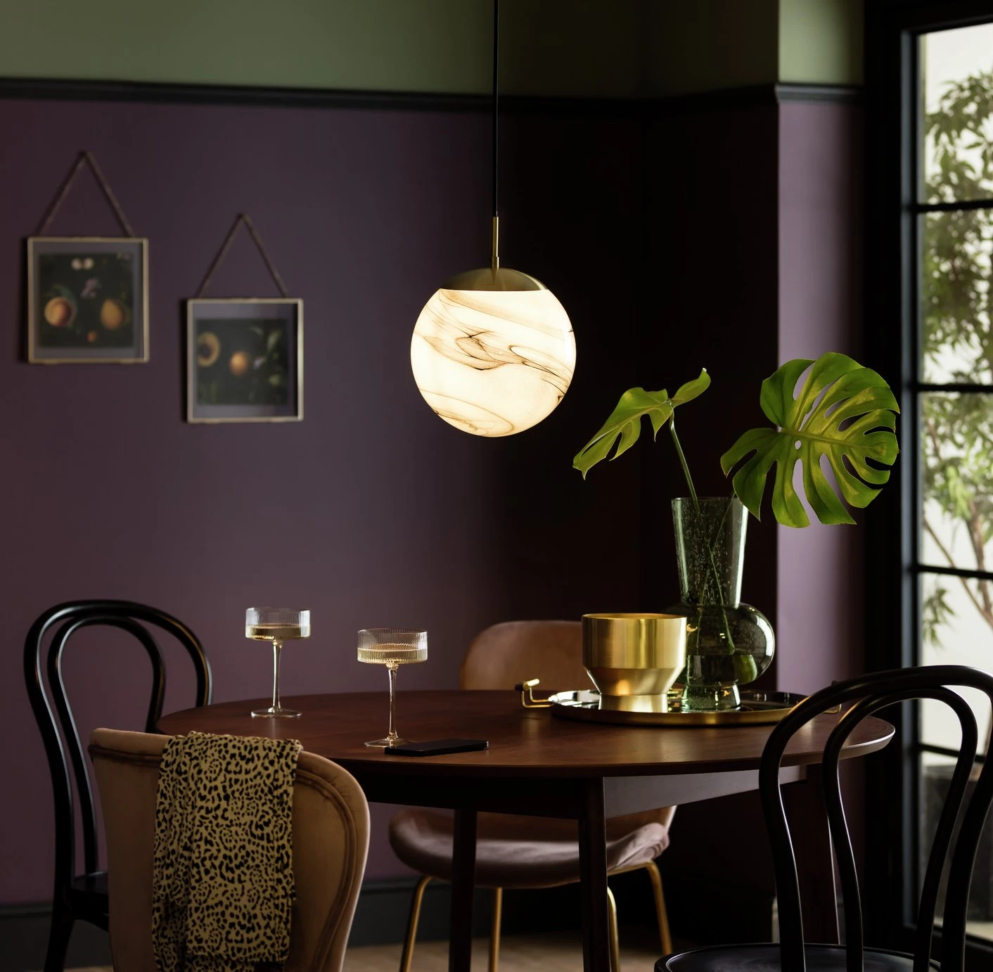 Habitat Tires Alabaster Ceiling Pendant Light -Brushed Brass 3 Habitat Tires Alabaster Ceiling Pendant Light -Brushed Brass