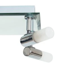 Habitat Milano 4 Light Bathroom Square Spotlight - Chrome -Habitat 4329282 R Z002A
