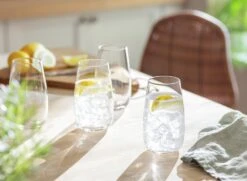 Habitat Apple Set Of 4 Hi Ball Glasses -Habitat 4334985 R Z001C