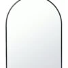 Habitat Arch Metal Wall Mirror - Black - 45x60cm -Habitat 4460608 R Z001A