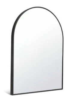 Habitat Arch Metal Wall Mirror - Black - 45x60cm -Habitat 4460608 R Z002A