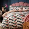 Habitat Geometric ZigZag Multicolour Bedding Set - Single -Habitat 4529257 R Z001A
