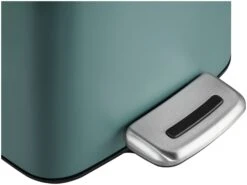 Habitat 28 Litre Square Waste Bin - Teal 10 Habitat 28 Litre Square Waste Bin - Teal -Habitat 4543628 R Z003A