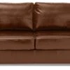 Habitat Salisbury 2 Seater Leather Sofa Bed - Tan -Habitat 4551081 R Z001A